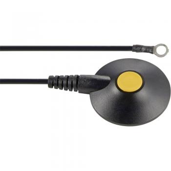 Wolfgang Warmbier 2250.790 ESD Earth Cable 1.80 m with 10 mm Snap Connector