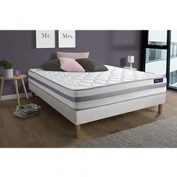 Matelas Septnuits Maxi épaisseur 90x200 Memo Spring 3 Zones de Confort