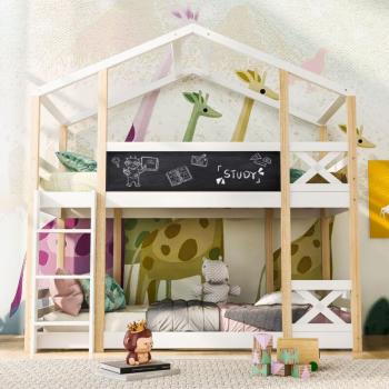 Bambini Bosco 90x200 – Letto a Castello in Pino