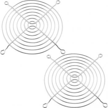Aislamiento grill metálico 150 mm para ordenador – set de 2
