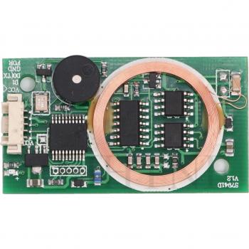 12V Mini Dual Frequency RFID Reader 125KHz EM ID 13.56MHz IC ISO14443A Wg26 Wg34 UART