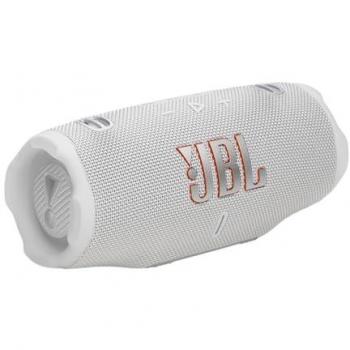 JBL Charge 6 Tragbarer Bluetooth Lautsprecher in Weiß