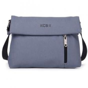 Bandolera Antirrobo Pequeña KCB Strong | Diseño Compacto y Resistente | Seguro | Ideal para Uso Diario | Asas Ajustables | 100% Vegano | Color Jeans