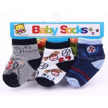 3 Pair Kids Spring Autumn Socks