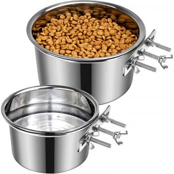 Bols suspendus anti-fuite pour animaux domestiques
