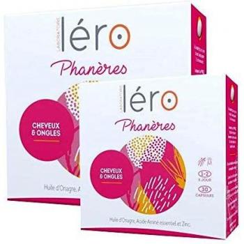 Léro Phanères Cheveux & Ongles 90 Capsules + 30 Capsules