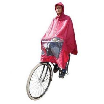 All‑Season Red Cycling Cloak