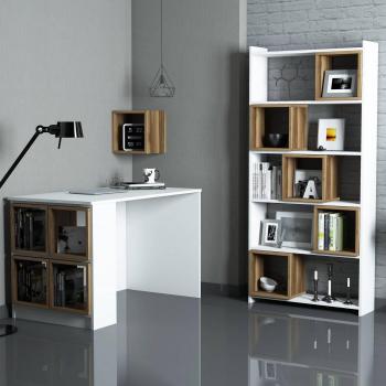 Hanah Home, Schreibtisch, Eleganz (120 x 65 x 75 cm)