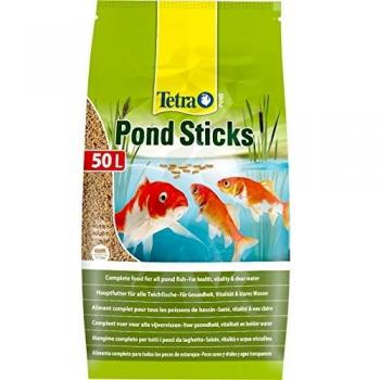 TETRA POND STICKS FLOATING KOI FISH FOOD GARDEN GOLDFISH 4L 7L 10L 15L 25L 40L