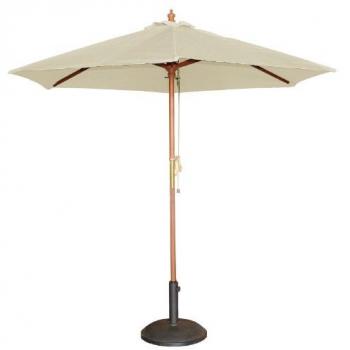 Cremefarbener Bolero Sonnenschirm – 237 cm x 250 cm