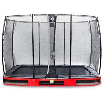 Trampoline EXIT – Design Sol Rectangle, Filet Économie Sécurisé – Petit