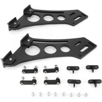 10 Universal Racing Tail Spoiler Mounting Brackets CNC Aluminum Alloy