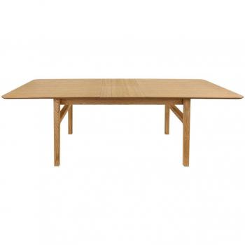 Woodman Curved – Beistelltisch mit schwingender Form, 180 / 220 cm