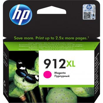HP 912XL High‑Yield Magenta Ink Cartridge – Original