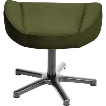 TOM TAILOR HOME Hocker TOM PURE – Hunter‑SCO 333, chromatisierter Drehfuß