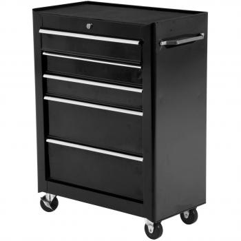 Carro de Herramientas Homcom B20-004BK: 61,5×33×82,5 cm, Negro