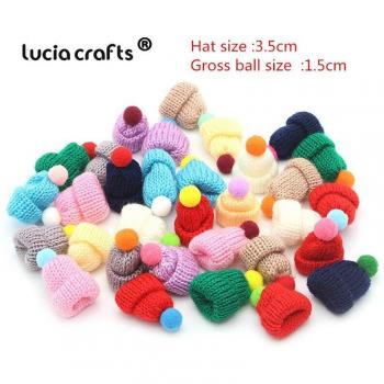 Set de caperuzas navideñas 3,5 cm