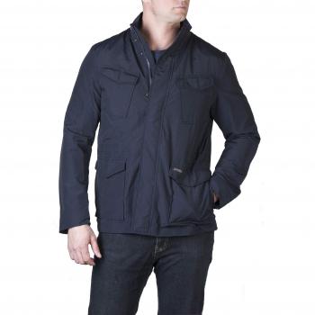 Woolrich WOCPS2678, Veste Homme, Bleu (Melton Blue MLB), XL
