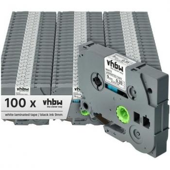 Vhbw 100 Pack Label Tape for Brother D600 & E100
