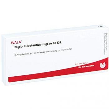 WALA REGIO Substantiae Nigrae D 5 Ampullen 10x1 ml