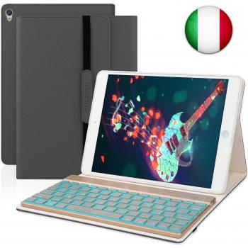 Custodia Tastiera iPad 10.5 con Bluetooth Retroilluminata