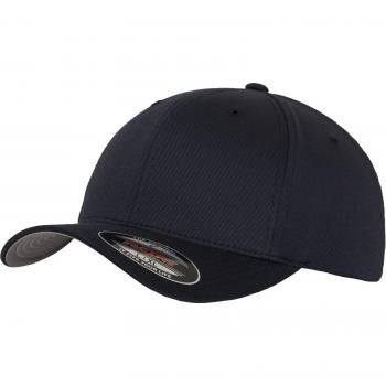 Flexfit Unisex-Kapuze aus gekämmter Wolle – Dunkelblau (S/M)