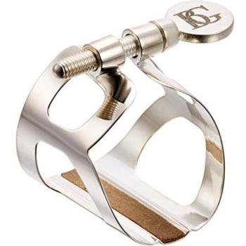 Ligature Tradition Plaquée Argent BG L2 pour Clarinette Sib avec Couvre Bec