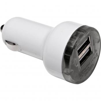 Sandberg Dual Port 1000+2400mA Capacity Car Charger with Quick Charge Technology