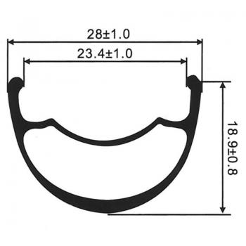 Gtr SL23 Ruota Anteriore MTB 29'' Disc