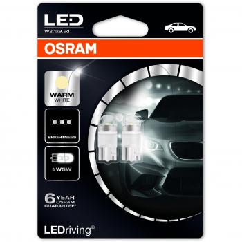 Osram 12V Warm White LED W2.1x9.5d