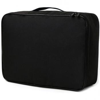 Document Storage Bag with 3 Compartments