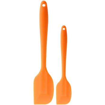 2Pcs Silicone Baking Scraper Set