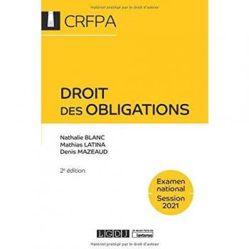 Droit des obligations: CRFPA