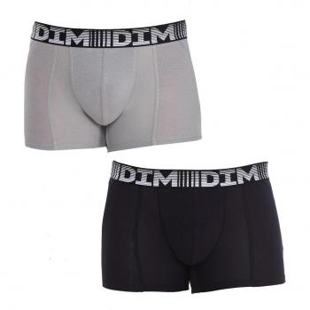 DIM Boxer 3D Flex Air Confezione da 2, Traspirabilità Uomo, Multicolor, Taglia L