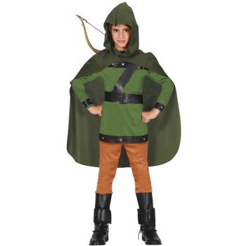 Disfraz de Arquero del Bosque para niños