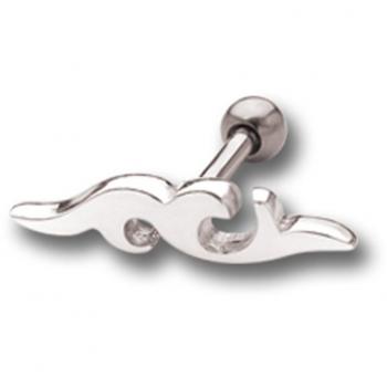 Ohrschmuck Helix: Sterlingsilber & Chirugenstahl