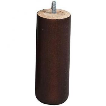 Pieds de lit PEGANE (hêtre massif) – pack 4 – couleur wengué