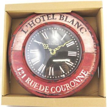Hotel Blanc 24 cm Lily Clock
