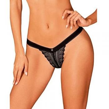 Obsessive Estiqua Lace Panty Black