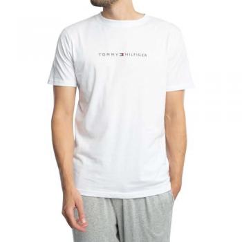 Tommy Hilfiger Herren‑Shirt – Größe XXL, Weiß, 100 % Baumwolle, Logo‑Print