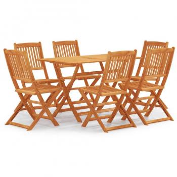 VidaXL 7 Piece Outdoor Dining Set