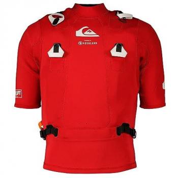 Chaleco Rojo Airlift Quiksilver Hombre Adulto Rashguard Sin Mangas