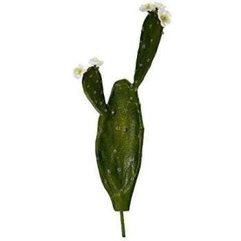 Nearly Natural 24in. Flowering Cactus Artificial Green Plant
