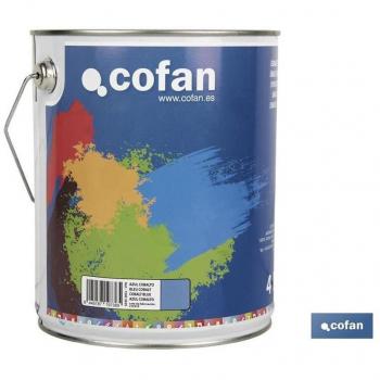 Cofan Esmalte Sintético | Color Azul Cobalto | Envase de 4 L