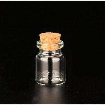 Frascos de vidrio con corcho 25ml