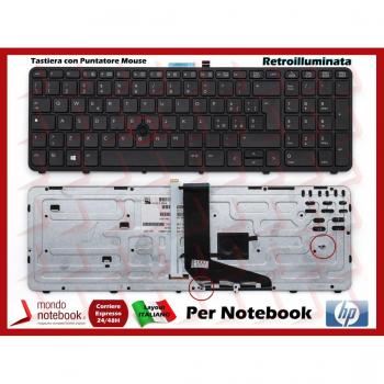 Keypad HP ZBook 15/17 G2 Illuminata con TrackPoint
