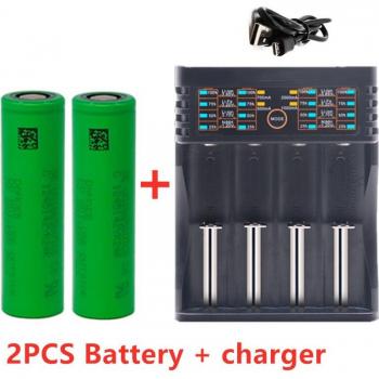 Batería Li-ion 18650 3000mAh 3.7V para SONY + Cargador incluido