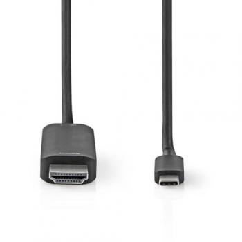 Conector C a HDMI NEDIS 64655BK10 – 1 m