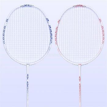 Koolstofvezel Badminton Racket met Draagtas