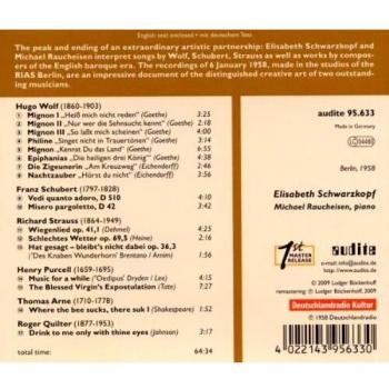 Mélodies de Schwarzkopf